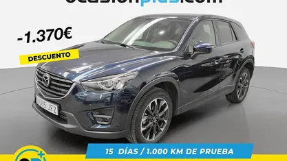 Azul Usado 2015 Mazda CX-5 Luxury SUV | 17.130 € (Precio justo)