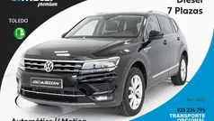 Negro Usado 2021 VW Tiguan Allspace Sportline SUV | 25.900 € (Super precio)
