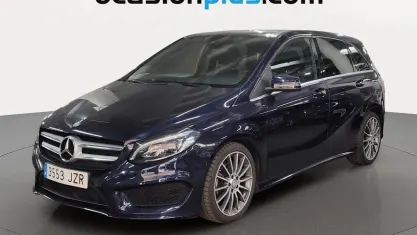 Usado Mercedes B200 136 CV (100 kW) 2017 Azul Utilitario