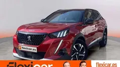 Rojo Usado 2021 Peugeot 2008 GT SUV | 16.690 € (Precio justo)