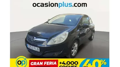 Usado Opel Corsa Enjoy 75 CV (55 kW) 2007 Negro Utilitario