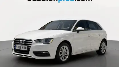Usado Audi A3 Sportback 105 CV (77 kW) 2014 Blanco Utilitario