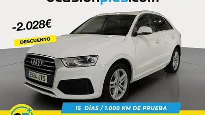 Blanco Usado 2017 Audi Q3 Sport SUV | 20.362 € (Buen precio)
