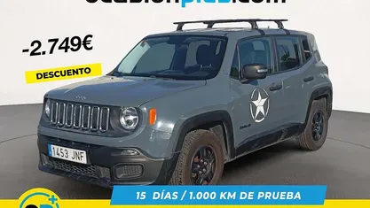 Usado Jeep Renegade Sport 120 CV (88 kW) 2016 Gris SUV