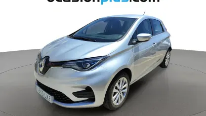 Usado Renault Zoe Intens 80 kW (109 CV) 2020 Gris plata Utilitario