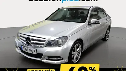 Gris plata Usado 2011 Mercedes C200 Berlina | 12.150 € (Precio justo)