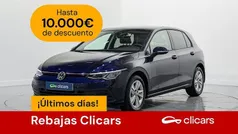 Azul Usado 2021 VW Golf VIII Life Berlina | 19.990 € (Buen precio)