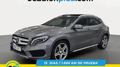 Gris Usado 2015 Mercedes GLA220 AMG line SUV | 19.300 € (Precio justo)