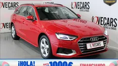 Rojo Usado 2020 Audi A4 Advanced Plus Familiar | 23.400 € (Precio justo)