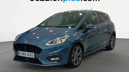 Usado Ford Fiesta ST-Line 101 CV (74 kW) 2019 Azul Utilitario