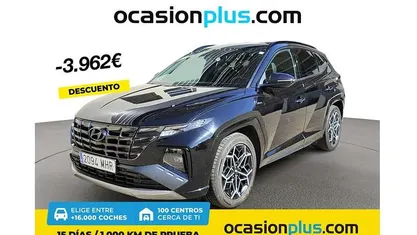 Negro Usado 2023 Hyundai Tucson N Line SUV | 20.891 € (Precio justo)