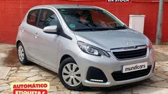 Plateado Usado 2015 Peugeot 108 Allure Utilitario | 8890 € (Precio justo)