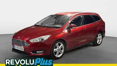 Rojo Usado 2017 Ford Focus Titanium Monovolumen | 12.590 € (Precio justo)