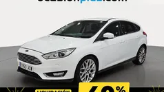 Blanco Usado 2015 Ford Focus Titanium Utilitario | 8990 € (Precio justo)