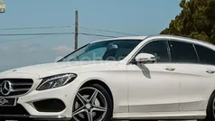 Blanco Usado 2016 Mercedes C220 Familiar | 17.500 € (Precio justo)