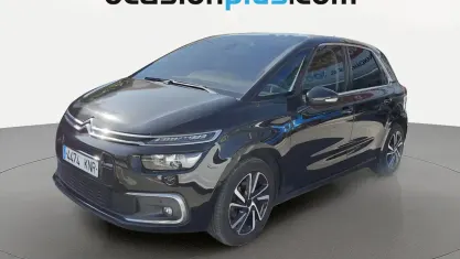Usado Citroën C4 Picasso PureTech 131 CV (96 kW) 2018 Negro Monovolumen