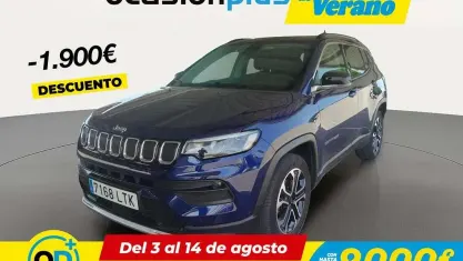 Usado Jeep Compass Limited 131 CV (96 kW) 2021 Azul SUV