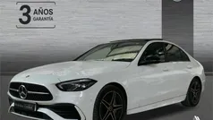 Blanco Usado 2024 Mercedes C200 Berlina | 44.990 € (Precio justo)