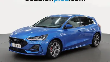Begagnad Ford Focus ST-Line 125 HK (91 kW) 2023 Blå Halvkombi