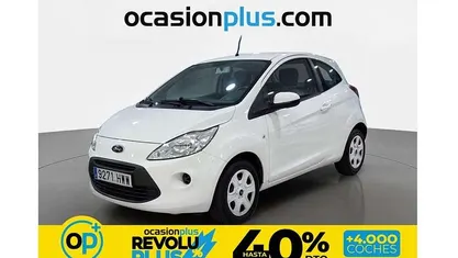 Usado Ford Ka S 69 CV (50 kW) 2014 Blanco Utilitario