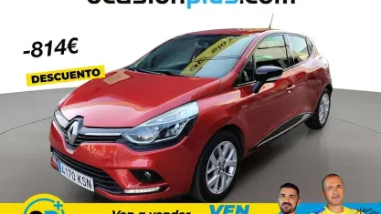 Usado Renault Clio LIMITED 90 CV (66 kW) 2018 Rojo Utilitario