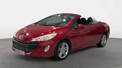Rojo Usado 2010 Peugeot 308 CC Sport Descapotable | 8200 € (Precio justo)