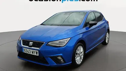 Usado Seat Ibiza FR 116 CV (85 kW) 2025 Azul Utilitario