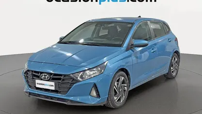 Usado Hyundai i20 84 CV (61 kW) 2022 Azul Utilitario