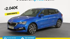 Azul Usado 2022 Skoda Scala Sport Utilitario | 22.450 € (Precio justo)