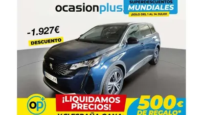 Usado Peugeot 5008 Allure 131 CV (96 kW) 2022 Azul SUV