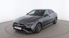 Gris Usado 2021 Mercedes C200 AMG line Berlina | 37.599 € (Precio justo)