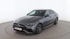 Gris Usado 2021 Mercedes C200 AMG line Berlina | 37.599 € (Precio justo)