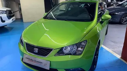 Usado Seat Ibiza SC Style 90 CV (66 kW) 2016 Verde Utilitario