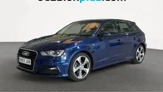 Azul Usado 2015 Audi A3 Sportback S-Line Utilitario | 17.450 € (Precio justo)