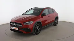 Rojo Usado 2021 Mercedes GLA200 AMG line SUV | 34.799 € (Precio justo)