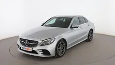 Gris Usado 2019 Mercedes C220 AMG line Berlina | 31.099 € (Precio justo)