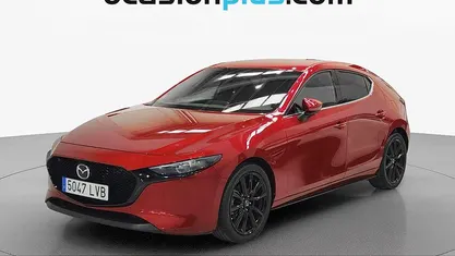 Używany Mazda 3 186 KM (136 kW) 2021 Czerwony Hatchback