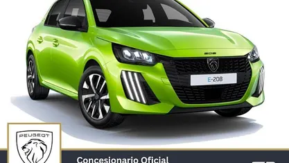 Amarillo Nuevo 2025 Peugeot e-208 Style Utilitario | 27.395 € (Precio justo)