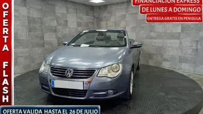 Usado VW Eos 140 CV (102 kW) 2010 Gris Descapotable