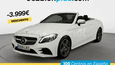 Blanco Usado 2021 Mercedes C220 Descapotable | 43.990 € (Precio justo)