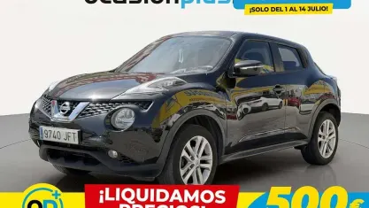 Usado Nissan Juke Acenta 110 CV (80 kW) 2015 Negro SUV
