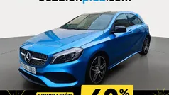 Azul Usado 2017 Mercedes A200 AMG line Utilitario | 19.990 € (Precio justo)
