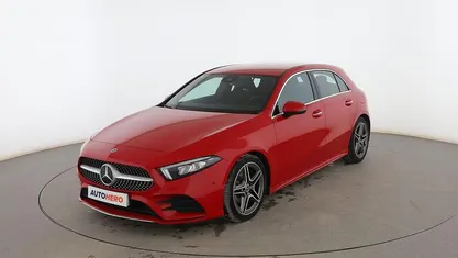 Rojo Usado 2020 Mercedes A200 AMG line Utilitario | 25.799 € (Precio justo)