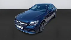 Azul Usado 2021 Mercedes C300e Berlina | 35.300 € (Buen precio)
