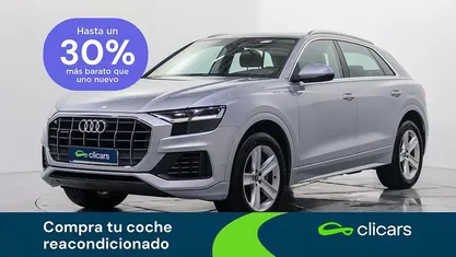 Usado Audi Q8 381 CV (280 kW) 2021 Gris SUV