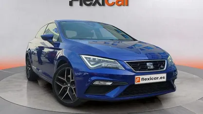 Azul Usado 2018 Seat Leon FR Berlina | 13.490 € (Buen precio)