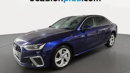 Usado Audi A4 S-Line 190 CV (139 kW) 2020 Azul Berlina