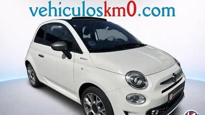 Usado Fiat 500 Sport 70 CV (51 kW) 2022 Blanco Descapotable