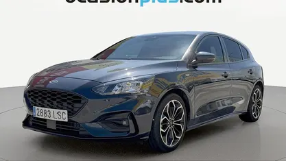 Usado Ford Focus ST-Line 125 CV (91 kW) 2021 Azul Utilitario