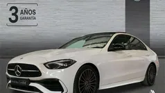 Blanco Usado 2024 Mercedes C220 Berlina | 46.990 € (Precio justo)